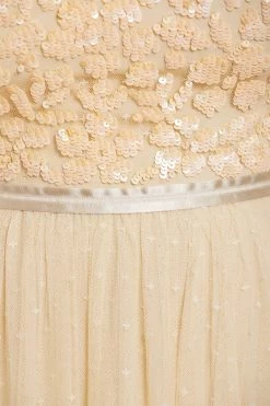 UK Needle & Thread Holding LTD All - Womenswear Amalie Bodice Long Sleeve Ankle Gown