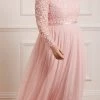 Needle & Thread Holding LTD All - Womenswear Amalie Bodice Long Sleeve Ankle Gown