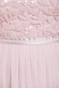 Needle & Thread Holding LTD All - Womenswear Amalie Bodice Long Sleeve Ankle Gown