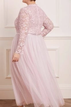 Needle & Thread Holding LTD All - Womenswear Amalie Bodice Long Sleeve Ankle Gown