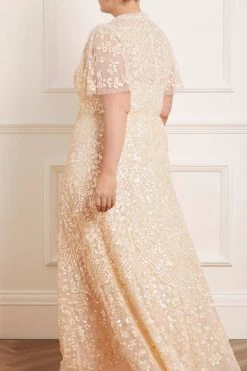 Needle & Thread Holding LTD All - Womenswear Amalie Sequin Gown 14 Needle & Thread Holding LTD All - Womenswear Amalie Sequin Gown