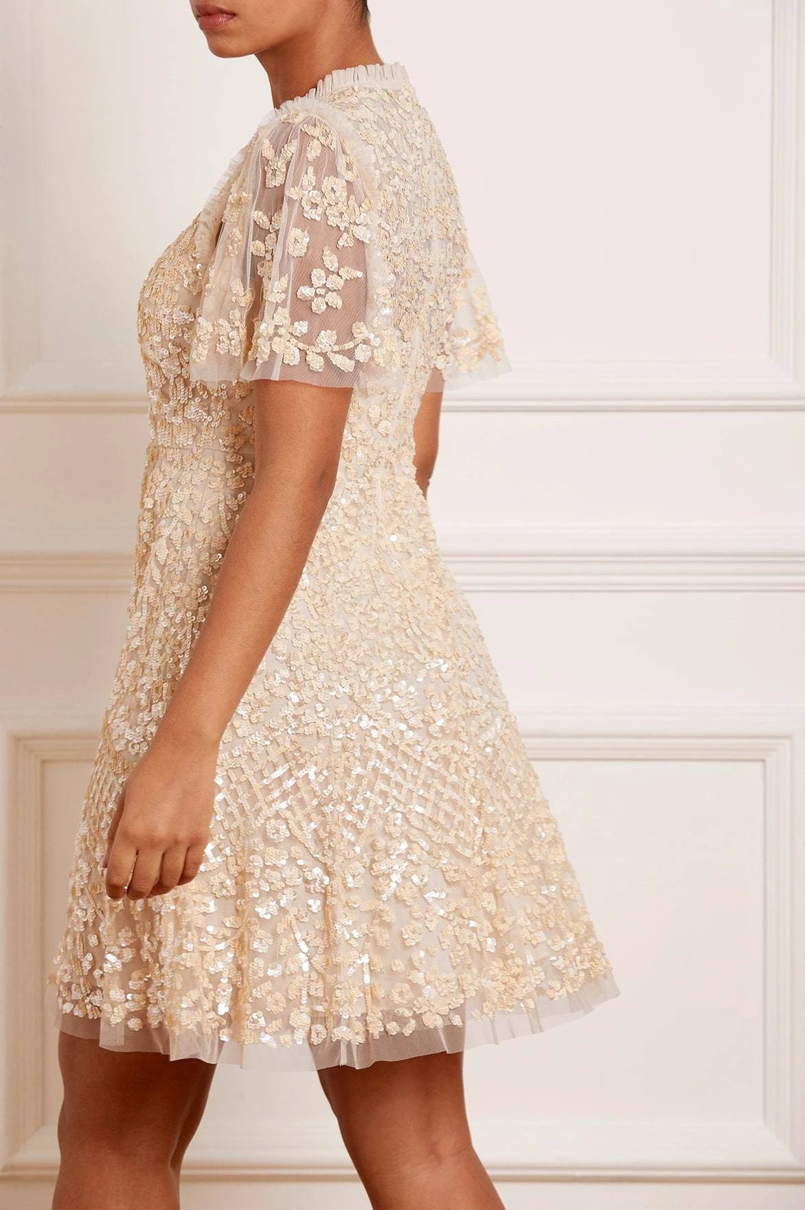 Needle & Thread Holding LTD Amalie Sequin Mini Dress All - Womenswear 8 Needle & Thread Holding LTD Amalie Sequin Mini Dress All - Womenswear