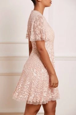 Needle & Thread Holding LTD Amalie Sequin Mini Dress All - Womenswear