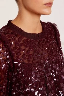 Needle & Thread Holding LTD All - Womenswear Amalie Sequin Top
