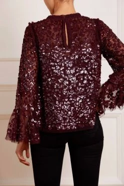 Needle & Thread Holding LTD All - Womenswear Amalie Sequin Top