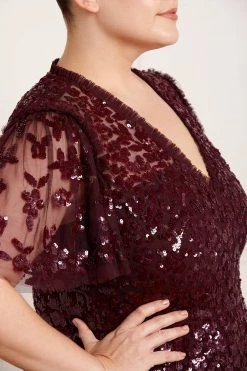 Needle & Thread Holding LTD Amalie Sequin V-Neck Ballerina Dress 11 Needle & Thread Holding LTD Amalie Sequin V-Neck Ballerina Dress