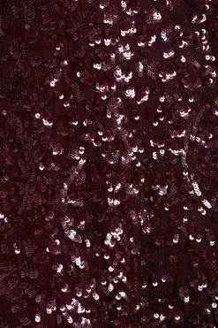 Needle & Thread Holding LTD Amalie Sequin V-Neck Gown