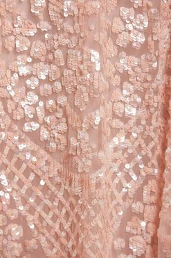 Needle & Thread Holding LTD Amalie Sequin V-Neck Gown