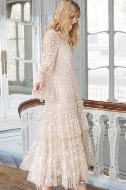 Needle & Thread Holding LTD All - Womenswear Annie Sequin Tiered Ankle Gown