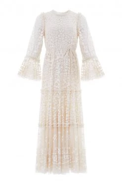 Needle & Thread Holding LTD All - Womenswear Annie Sequin Tiered Ankle Gown