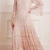 Needle & Thread Holding LTD All - Womenswear Annie Sequin Tiered Ankle Gown