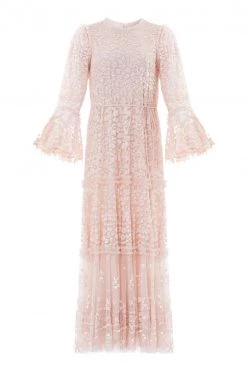 Needle & Thread Holding LTD All - Womenswear Annie Sequin Tiered Ankle Gown