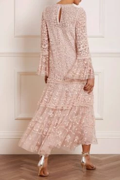Needle & Thread Holding LTD All - Womenswear Annie Sequin Tiered Ankle Gown