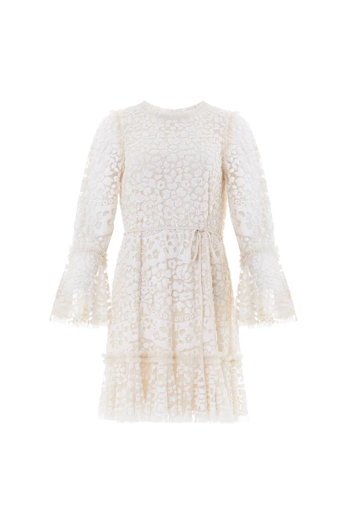 Needle & Thread Holding LTD Annie Sequin Tiered Mini Dress 2 Needle & Thread Holding LTD Annie Sequin Tiered Mini Dress