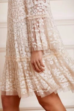 Needle & Thread Holding LTD Annie Sequin Tiered Mini Dress 11 Needle & Thread Holding LTD Annie Sequin Tiered Mini Dress