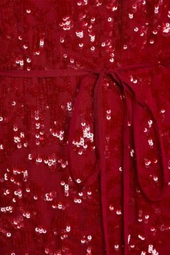 Needle & Thread Holding LTD Annie Sequin Tiered Mini Dress