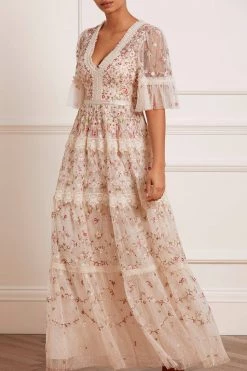 Needle & Thread Holding LTD Araminta Lace Gown