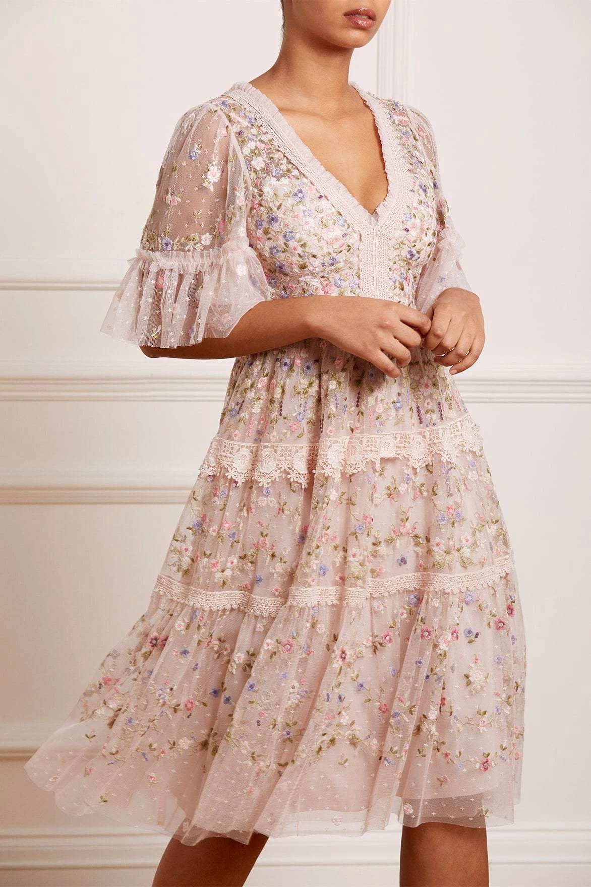 Needle & Thread Holding LTD All - Womenswear Araminta Lace Midi Dress 3 Needle & Thread Holding LTD All - Womenswear Araminta Lace Midi Dress