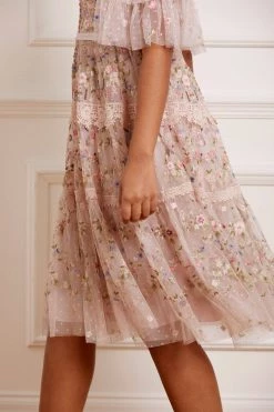 Needle & Thread Holding LTD All - Womenswear Araminta Lace Midi Dress 12 Needle & Thread Holding LTD All - Womenswear Araminta Lace Midi Dress