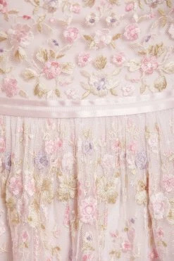 Needle & Thread Holding LTD New Arrivals Araminta Lace Round Neck Gown