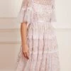 Needle & Thread Holding LTD Araminta Lace Round Neck Midi Dress New Arrivals