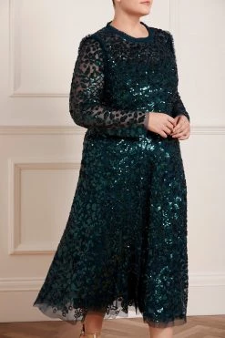 Needle & Thread Holding LTD Aurelia Long Sleeve Ballerina Dress