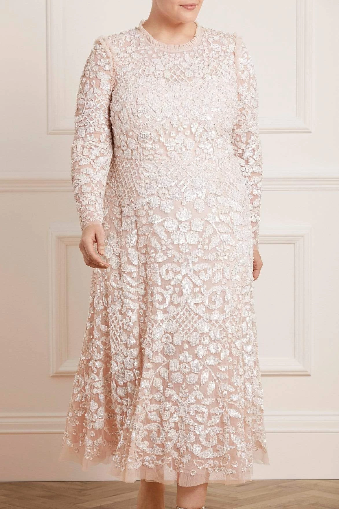 Needle & Thread Holding LTD Aurelia Long Sleeve Ballerina Dress 1 Needle & Thread Holding LTD Aurelia Long Sleeve Ballerina Dress