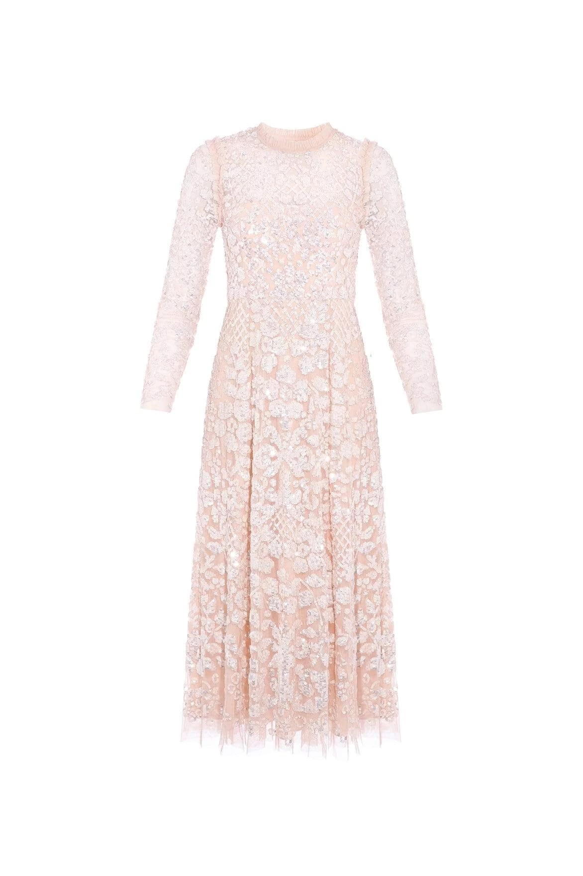 Needle & Thread Holding LTD Aurelia Long Sleeve Ballerina Dress 2 Needle & Thread Holding LTD Aurelia Long Sleeve Ballerina Dress