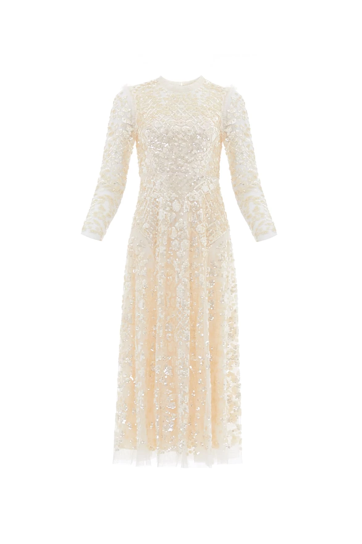 Needle & Thread Holding LTD Aurelia Long Sleeve Ballerina Dress All - Womenswear 2 Needle & Thread Holding LTD Aurelia Long Sleeve Ballerina Dress All - Womenswear