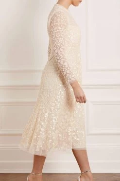 Needle & Thread Holding LTD Aurelia Long Sleeve Ballerina Dress All - Womenswear 10 Needle & Thread Holding LTD Aurelia Long Sleeve Ballerina Dress All - Womenswear