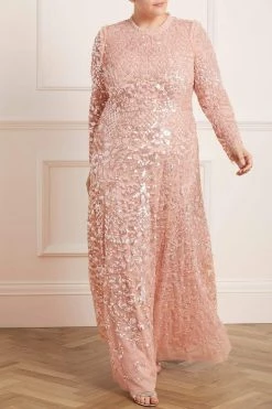 UK Needle & Thread Holding LTD All - Womenswear Aurelia Long Sleeve Gown