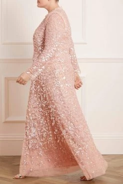 UK Needle & Thread Holding LTD All - Womenswear Aurelia Long Sleeve Gown