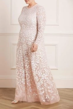 Needle & Thread Holding LTD Aurelia Long Sleeve Gown All - Womenswear