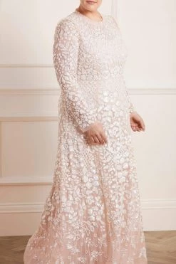 Needle & Thread Holding LTD Aurelia Long Sleeve Gown All - Womenswear