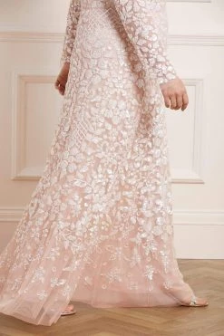 Needle & Thread Holding LTD Aurelia Long Sleeve Gown All - Womenswear