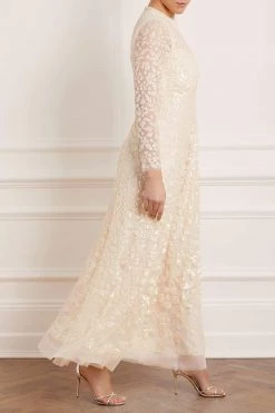 Needle & Thread Holding LTD All - Womenswear Aurelia Long Sleeve Gown 14 Needle & Thread Holding LTD All - Womenswear Aurelia Long Sleeve Gown