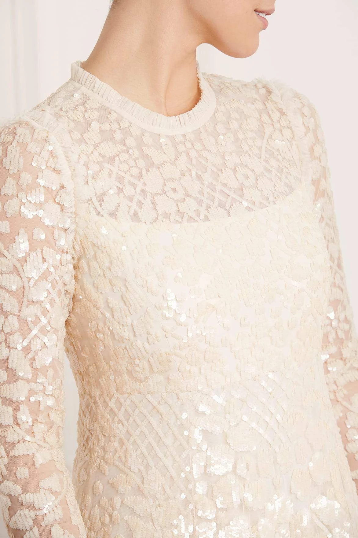 Needle & Thread Holding LTD All - Womenswear Aurelia Long Sleeve Gown 7 Needle & Thread Holding LTD All - Womenswear Aurelia Long Sleeve Gown