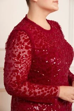 Needle & Thread Holding LTD Aurelia Long Sleeve Mini Dress