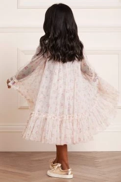 Needle & Thread Holding LTD Bijou Rose Bloom Ditsy Kids Dress