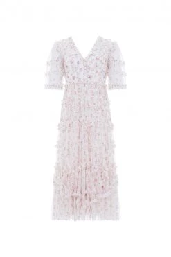 Needle & Thread Holding LTD All - Womenswear Bijou Rose Ruffle Ballerina Dress