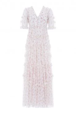 UK Needle & Thread Holding LTD Bijou Rose Ruffle Gown