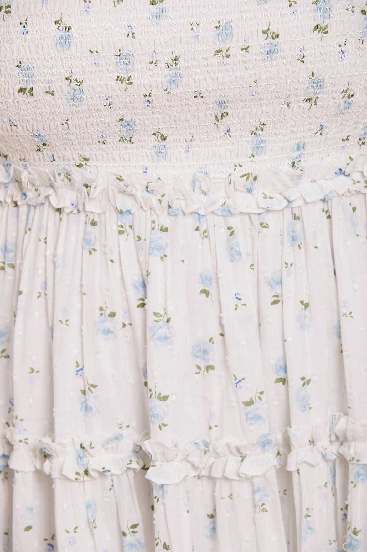 Needle & Thread Holding LTD Bijou Rose Smocked Day Ankle Gown 5 Needle & Thread Holding LTD Bijou Rose Smocked Day Ankle Gown