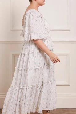 Needle & Thread Holding LTD Bijou Rose Smocked Day Ankle Gown 14 Needle & Thread Holding LTD Bijou Rose Smocked Day Ankle Gown