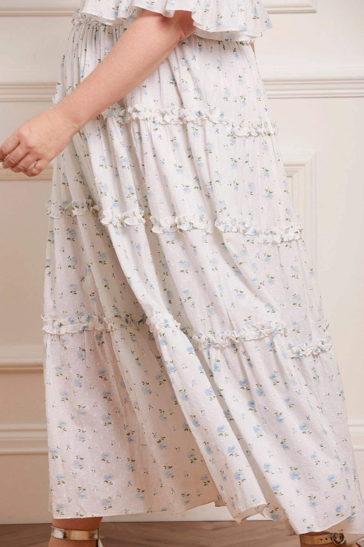 Needle & Thread Holding LTD Bijou Rose Smocked Day Ankle Gown 7 Needle & Thread Holding LTD Bijou Rose Smocked Day Ankle Gown