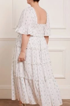 Needle & Thread Holding LTD Bijou Rose Smocked Day Ankle Gown 16 Needle & Thread Holding LTD Bijou Rose Smocked Day Ankle Gown