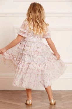Needle & Thread Holding LTD Bijou Rose Smocked Kids Dress