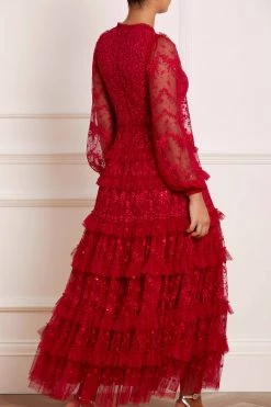 Needle & Thread Holding LTD Blossom Lace Ankle Gown All - Womenswear