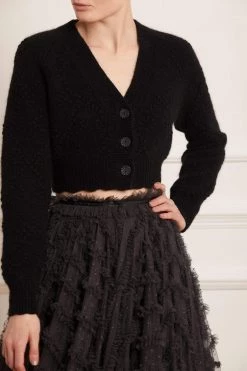 Needle & Thread Holding LTD Bow Stitch Cropped Cardigan All - Womenswear