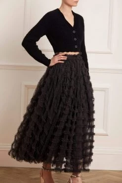 Needle & Thread Holding LTD Bow Stitch Cropped Cardigan All - Womenswear