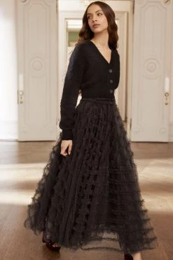 Needle & Thread Holding LTD Bow Stitch Cropped Cardigan All - Womenswear